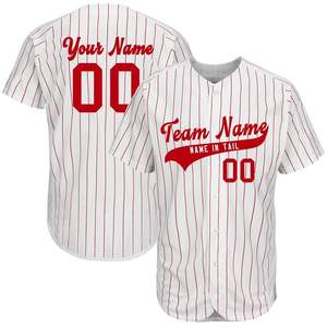 Camiseta de Béisbol de Poliéster Estilo Vintage con Nombre y Número Personalizados, Transpirable, Talla Grande, Diseño Personalizado, Unisex - Product Image 2