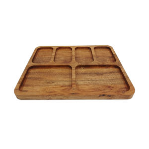 Handmade Modern Brown Food Serving <b>Tray</b> Natural Wooden Kitchenware Customizable Stylish Food & <b>Drink</b> <b>Tray</b> - Product Image 6