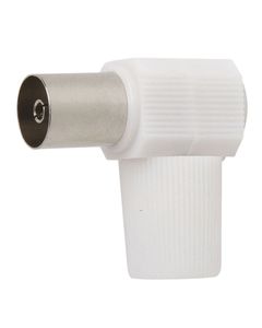 Connettore TV Femmina Angolato da 9,5 mm (Simon MU730851) - Product Image 1