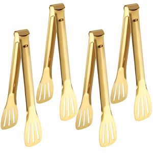 Juego elegante de pinzas para ensalada de latón de alta calidad, juego de cubiertos para servir alimentos a precio mayorista, hecho en La India - Product Image 3