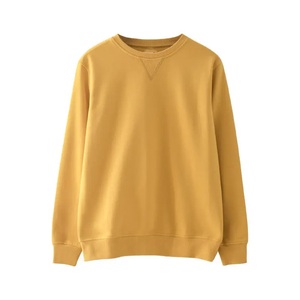 Sweat-shirts d'hiver unisexes coupe classique, en molleton épais uni, avec impression de logo personnalisé, polyester/coton - Product Image 3