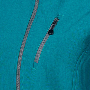 Veste Softshell pour femmes Fleece Inside Windproof Outdoor Workwear Coupe-vent élégant et imperméable avec capuche - Product Image 5