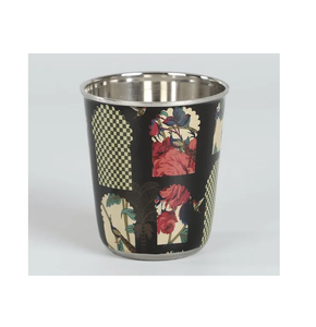 Excellente qualité en acier inoxydable verre artisanat produit de vente populaire design de luxe maison cuisine eau acier verre - Product Image 5