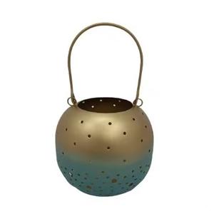 Mini farol cuadrado de Metal para decoración del hogar, farolillos colgantes de Metal y aluminio duraderos de Navidad, tendencia superior - Product Image 3