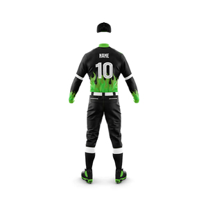 ชุดเบสบอลพิมพ์ลายชุดกีฬาปากีสถานผลิตอย่างมืออาชีพชื่อทีม100% โพลีเอสเตอร์ - Product Image 5