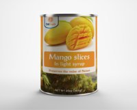 Best Selling Tropische Ingeblikt Fruit Gemaakt In Vietnam Premium Kwaliteit Super Heerlijke En Verse Ecovita Blik Mango 580Ml