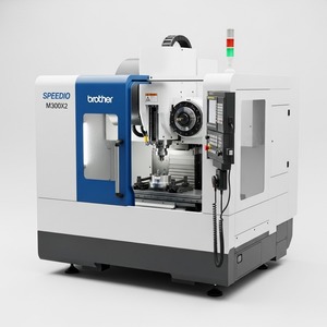 เครื่องจักรกลซีเอ็นซีแบบ 5 แกน รุ่น Professional Brother SPEEDIO M300X2 หัวจับ BT30 แบบแกนเดี่ยว สำหรับงานกัดแนวตั้งและกลึงความแม่นยำสูง - Product Image 1