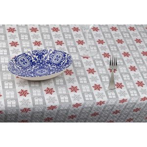 Tovaglia Rossa 100x100cm Pieghevole 1/8 Copos Stampata Professionale in Carta 250pz B2B - Product Image 1