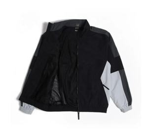Fashion Windbreaker Track <b>Jacket</b> For <b>Men</b> Custom Colorblock with Elasticated Trims, 100% Nylon - Product Image 2