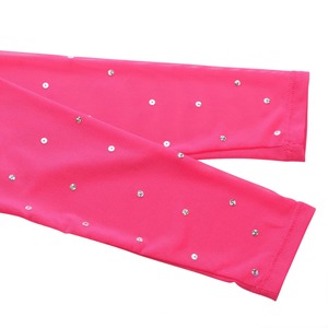 Moda Niñas Sirenas Ropa de baile Bajo MOQ Niños Cheerleading Leotardos Sublimación Malla Mangas Entrenamiento diario Nylon Seda - Product Image 5