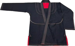 Kimono de Jiu Jitsu Personalizado, Kimono de BJJ Negro, Kimono de Judo de 450 Gsm de Algodón para Artes Marciales, Traje de Judo, Kimono de Judo por Jiu Jitsu Kimono - Product Image 6