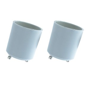 2 PCS <strong>Lamp</strong> Holder Adapter Converter for LED <strong>Lamp</strong> <strong>GU24</strong> to <strong>E27</strong> <strong>Socket</strong> - Lighting / <strong>Lamp</strong> Holder - Product Image 1