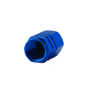 Bouchons de valve hexagonaux bleus - Product Image 3