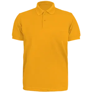 T-shirts lourds personnalisés 2025 coton épais tricoté pour T-shirts polo col haut grande et grande coupe couleur unie livraison rapide - Product Image 2