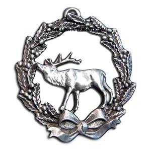 Porte-couronne en métal au design élégant pour la décoration de Noël, porte-couronne pour porte d'entrée, décoration de fête en gros - Product Image 5