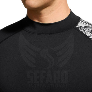 Rashguard à manches longues de qualité supérieure, best-seller, dernier design, couleur unie - Product Image 5