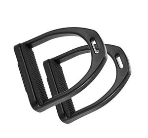Estribos de equitación de aluminio de seguridad ajustables, diseño antideslizante ligero para SILLÍN inglés, novedad - Product Image 5
