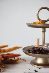 Présentoir à gâteaux pour mariage, hôtel, vaisselle de restaurant, décoration, présentoir à desserts d'Inde - Product Image 2