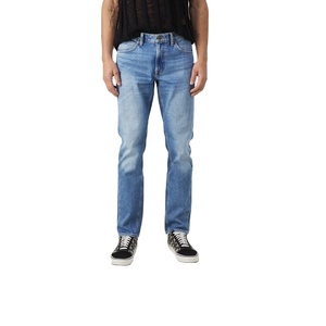 Precio de fábrica Proveedor Nueva marca Casual Imprimir Bordado Diseñador Loose Stretch Plus Size Men's Jeans Proveedor de BD - Product Image 3