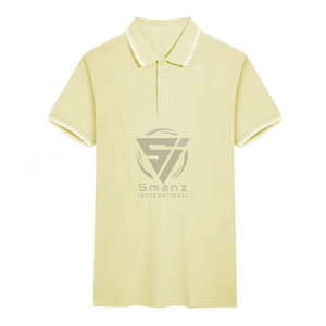เสื้อโปโลผู้ชายทรงเข้ารูประดับไฮเอนด์ สไตล์ลำลองสำหรับธุรกิจ แขนครึ่งตัว แฟชั่นทันสมัย ปักโลโก้ ระบายอากาศได้ดี ผลิตจากผ้าโพลีเอสเตอร์ถัก - Product Image 3