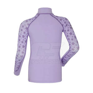 Motocicleta ecuestre, camisa de capa Base de equitación personalizada con logotipo personalizado, camisa Base de capas de equitación para mujer - Product Image 2