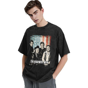 Camiseta de Algodón Oversize con Lavado Ácido, Personalizable con Etiqueta Privada, Fabricante de Camisetas de Algodón - Product Image 1