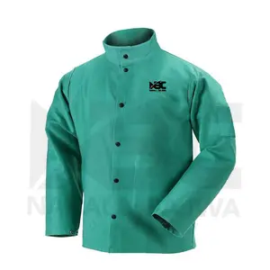 Toptan yüksek kaliteli üretken çalışma ceketler güvenlik kaynak ceketler Anti ısı kaynakçı ceket.