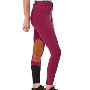 Pantalones de mujer OEM hechos a medida de fábrica, mallas, mallas, pantalones ecuestres, pantalones deportivos para montar - Product Image 5