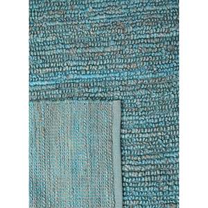 Alfombras de Yute y Cáñamo de Tejido Plano Nomadic Threads Gi-07, Alfombras Rectangulares de Color Sólido para Pasillo, Entrada del Hogar, Alfombras Jaipur EU - Product Image 4