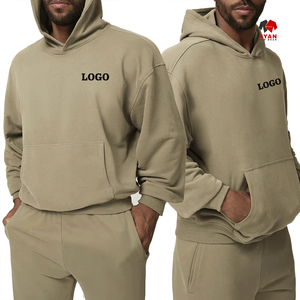 Sweat à capuche pour homme Ryan Pro Gear avec logo personnalisé sur le devant, tissu en molleton 100% coton, vêtement décontracté pour l'hiver - Product Image 2