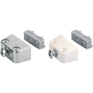 HETTICH TZ 4 ตัวเชื่อมต่อตู้พลาสติกสีขาวส่วนล่างแบบมีฟัน แพ็ค 100 ชิ้น สำหรับจัดระเบียบตู้ - Product Image 1