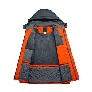 Chaqueta con Capucha para Esquí y Snowboard de Invierno, de Alta Calidad OEM, 100%, Ecológica, Anti-UV, Impermeable, Transpirable, Cortavientos, Talla Grande - Product Image 2