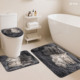 Custom Printed <b>Mat</b> <b>Bathroom</b> Rug <b>Set</b> for <b>Bathroom</b> Non-Slip Shower Curtain Bath <b>Mat</b> - Product Image 6