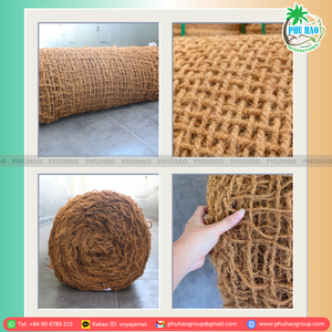 Red de manta de fibra de coco de alta calidad para estabilización de taludes y restauración de tierras de Vietnam - Product Image 3