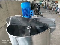 Machine de préparation de supports entièrement automatique à haute capacité en acier inoxydable avec moteur à roulement à billes pour le broyage de produits chimiques de culture cellulaire