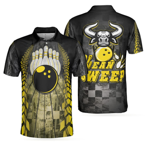 เสื้อโปโลคอกลมหรือเสื้อโบว์ลิ่งคอวีมีกระเป๋าหน้าอกเลือกได้ตามต้องการ - Product Image 1