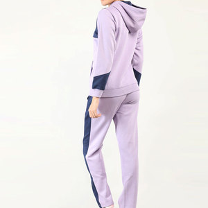 Survêtements d'extérieur d'hiver pour femmes OEM à capuche respirant Logo personnalisé Nouveau design Vêtements imprimés solides Vente en gros à bas prix - Product Image 3