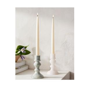 Bougeoir en marbre fabriqué à la main avec précision idéal pour les temples maisons coins de yoga fonctions de vacances et cérémonies de mariage - Product Image 1