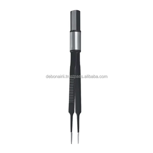 Pinzas de Coagulación Bipolares McPherson Manuales Antiadherentes, Conector Europeo, Alta Precisión, Reutilizables, Clase II, Certificación CE, OEM - Product Image 1