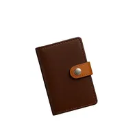 Dompet Kulit PU Elegan dengan tempat kartu pop-up