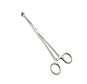 Babcock เครื่องมือผ่าตัดสแตนเลสสตีล24ซม., แหล่งจ่ายไฟด้วยมือคีมหนีบจับเนื้อเยื่อลำไส้ VE-SI-047การรับรอง CE - Product Image 1