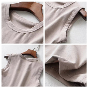 OEM personalizado Fitness básico liso entrenamiento gimnasio ropa Yoga logotipo personalizado sexy tops dibujos animados impresión chaleco mujeres Crop Tank Tops - Product Image 2