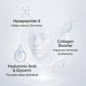 เอสเซนส์บำรุงผิวหน้าเปปไทด์ต่อต้านริ้วรอยได้รับการรับรองจาก GMP สินค้าตรา - Product Image 5