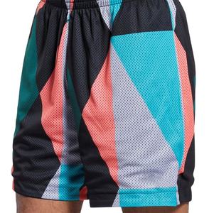 Sublimation Design Sports <b>Shorts</b> Custom Street Style Reversible Mesh Breathable <b>Men</b> <b>Basketball</b> <b>Shorts</b> - Product Image 4