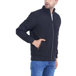 Chaqueta Bomber de calidad superior personalizada para hombre, transpirable, ligera, de manga larga, 100% chaquetas Bomber de poliéster, High Street - Product Image 2
