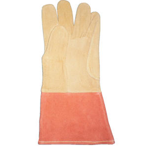 Guantes de soldadura TIG de alta calidad Guantes de cuero industriales de seguridad de fábrica de Pakistán para guantes de soldadura de trabajo - Product Image 2