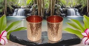 Hammered <b>Copper</b> Metal Mint Julep <b>Cup</b> Drinkware Accessories Pack of 2 - Product Image 5