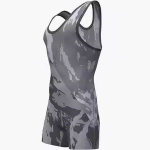 Combinaison de lutte personnalisée pour homme, vêtements de sport à séchage rapide, vêtements d'entraînement à transfert thermique, combinaisons de lutte pour homme - Product Image 3
