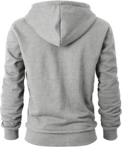 Zipper Hoodie 100% Cotton Lined Stonewashed Digital Printed 3D Embroidery - Product Image 3
