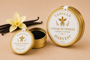 Vanille Harvest <b>Vanilla</b> Caviar 1kg Dried Premium Quality Ready to Use Madagascar Origin Tin 24 Months Shelf Life - Product Image 2
